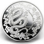 2012 France Silver 10 Year of the Dragon Proof (Lunar Series)Mintage 10,000 coins .642 oz silver