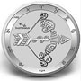 This 2022 1 oz Silver coin is part of the Zodiac Series from the country of Tokelau and depicts the zodiac sign, Sagittarius.